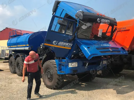 Водовоз АЦПТ-8 на шасси КАМАЗ 43118-50 2026 года новый фото 4