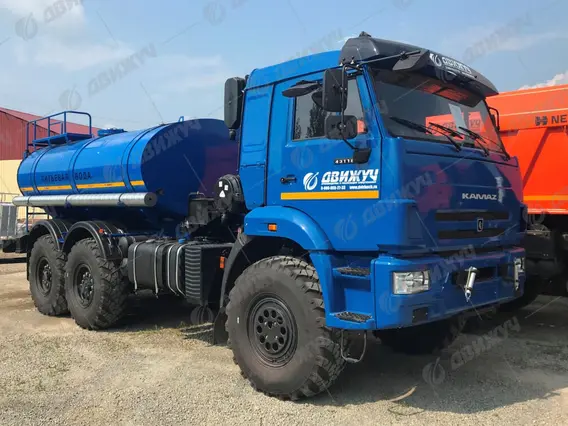 Водовоз АЦПТ-8 на шасси КАМАЗ 43118-50 2026 года новый фото 5
