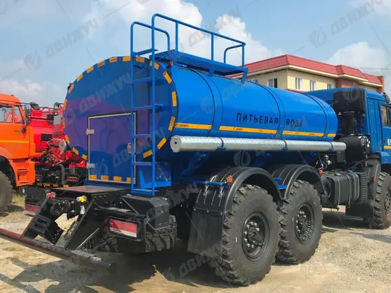 Водовоз АЦПТ-8 на шасси КАМАЗ 43118-50 2026 года новый фото 6