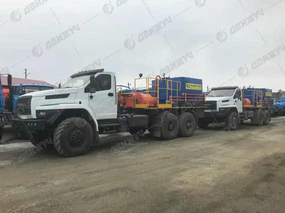 Цементировочный агрегат СИН35 на шасси Урал Next 4320-74 без ВПБ 2026 года новый фото 5