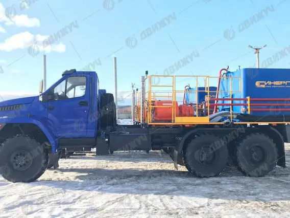 Цементировочный агрегат СИН35 на шасси Урал Next 4320-74 без ВПБ 2026 года новый фото 6