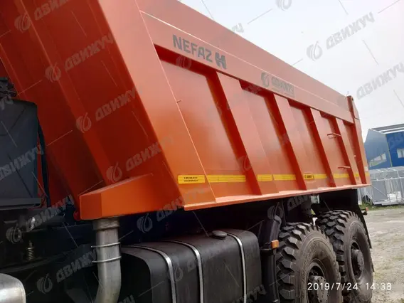 Самосвал 6х6 КАМАЗ 65222-6010-53 2026 года новый фото 6