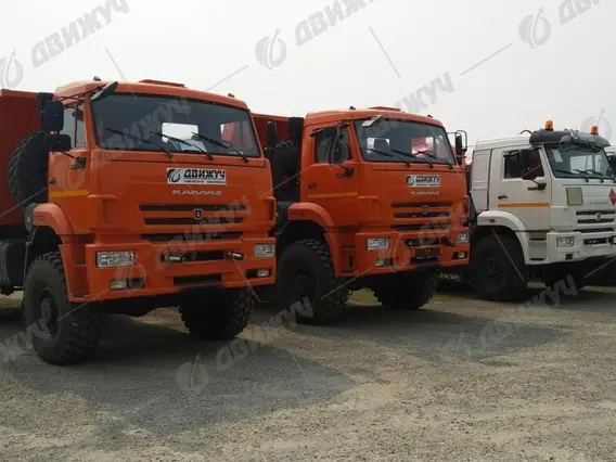 Самосвал 6х6 КАМАЗ 65222-6010-53 2026 года новый фото 8