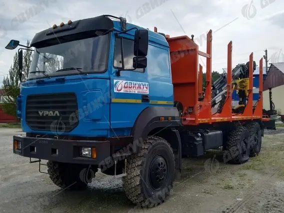 Сортиментовоз Урал 4320-80 с гидроманипулятором (ГМ) 2026 года новый фото 6