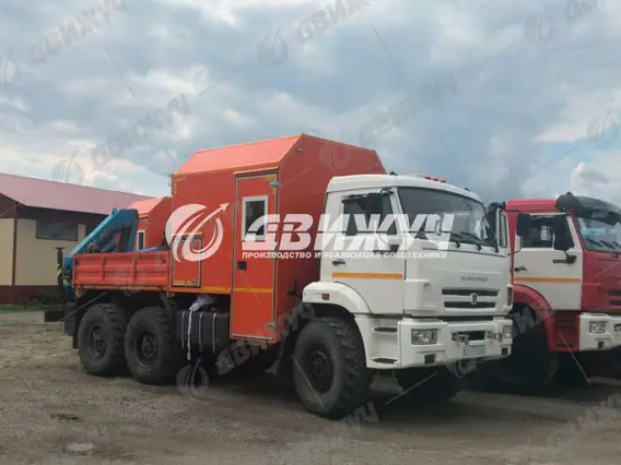 АРОК с КМУ ИМ-77 3тн КамАЗ 43118-46 2026 года новый
