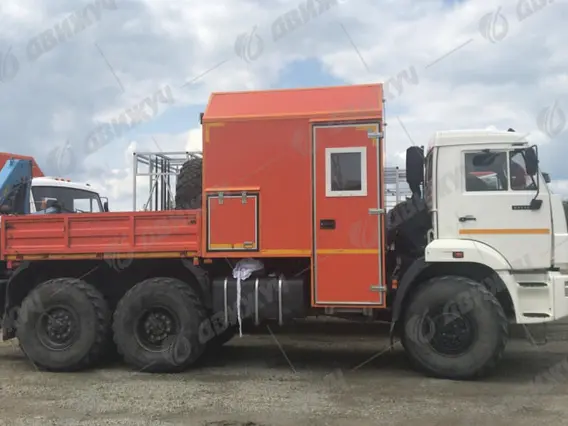 АРОК с КМУ ИМ-77 3тн КамАЗ 43118-46 2026 года новый фото 2