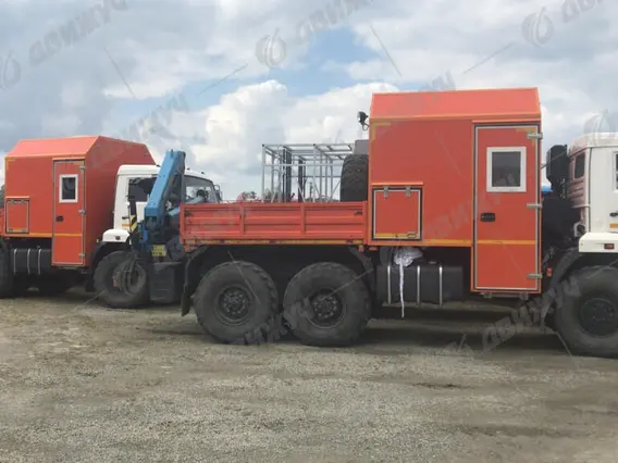 АРОК с КМУ ИМ-77 3тн КамАЗ 43118-46 2026 года новый фото 3