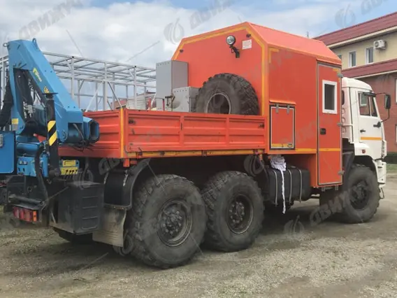 АРОК с КМУ ИМ-77 3тн КамАЗ 43118-46 2026 года новый фото 4