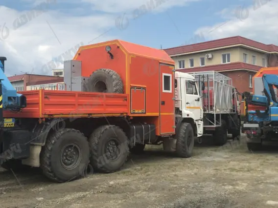 АРОК с КМУ ИМ-77 3тн КамАЗ 43118-46 2026 года новый фото 6