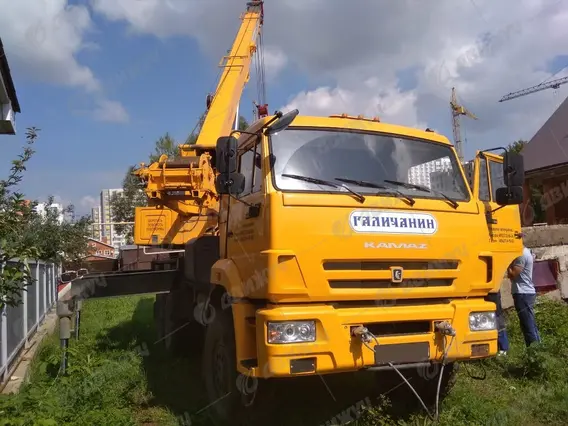 Автокран Галичанин КС-55713-5 на шасси КАМАЗ 43118-46 б/у 2026 года новый