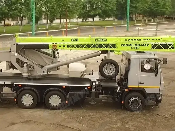Автокран Zoomlion ZМС-25-1С на шасси МАЗ-6312С3-529-001 2026 года новый фото 4