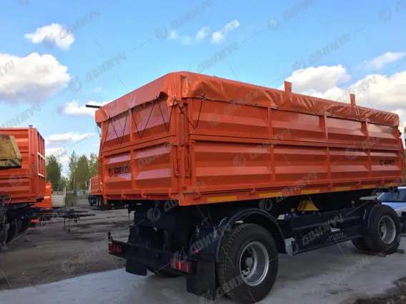 Прицеп самосвальный для сыпучих грузов С8592-02 2026 года новый фото 2