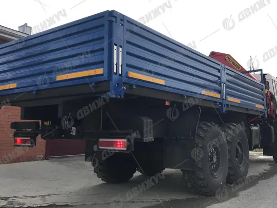 Бортовой КАМАЗ 43118-50 с КМУ PALFINGER РК 23500А 2026 года новый фото 3