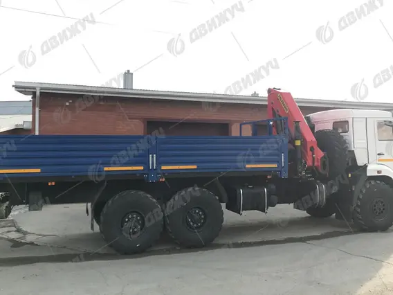 Бортовой КАМАЗ 43118-50 с КМУ PALFINGER РК 23500А 2026 года новый фото 4