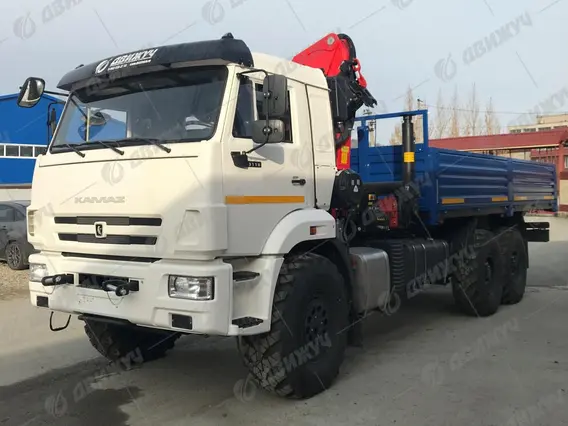Бортовой КАМАЗ 43118-50 с КМУ PALFINGER РК 23500А 2026 года новый фото 6