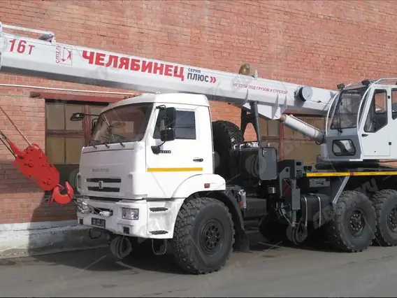 Автокран Челябинец КС-45734 на шасси КамАЗ 43118-50 2026 года новый