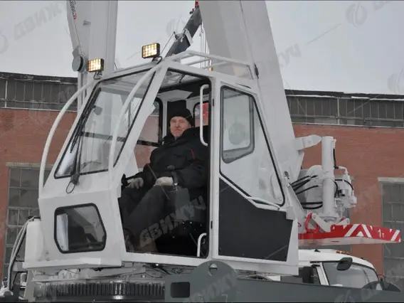 Автокран Челябинец КС-45734 на шасси КамАЗ 43118-50 2026 года новый фото 2