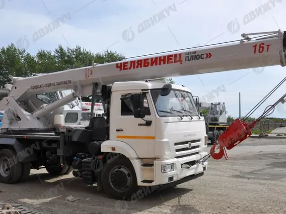 Автокран Челябинец КС-45734 на шасси КамАЗ 43253  2026 года новый фото 2