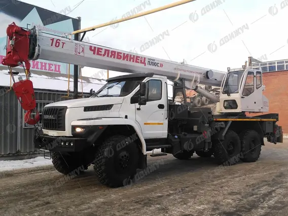 Автокран Челябинец КС-45734 на шасси Урал Next 2026 года новый фото 2