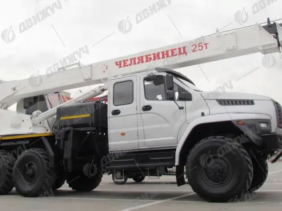 Автокран Челябинец КС-55732 на шасси Урал Next 2026 года новый фото 3