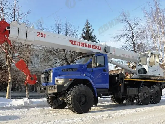 Автокран Челябинец КС-55732 на шасси Урал Next 2026 года новый фото 5