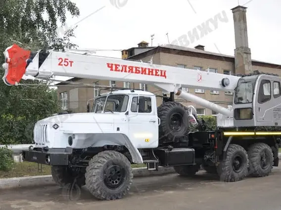 Автокран Челябинец КС-55732 на шасси Урал 4320 2026 года новый фото 2
