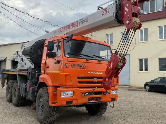 Автокран Челябинец КС-55732 на шасси КАМАЗ 43118-50 2026 года новый фото 2