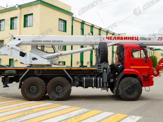 Автокран Челябинец КС-55732 на шасси КАМАЗ 43118-50 2026 года новый фото 3