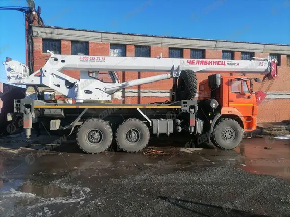 Автокран Челябинец КС-55732 на шасси КАМАЗ 43118-50 2026 года новый фото 6