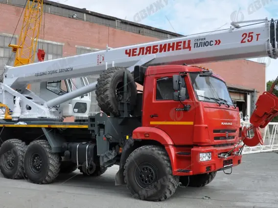 Автокран Челябинец КС-55732-28 на шасси КАМАЗ 43118-50 2026 года новый фото 3
