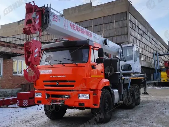Автокран Челябинец КС-55732-28 на шасси КАМАЗ 43118-50 2026 года новый фото 7