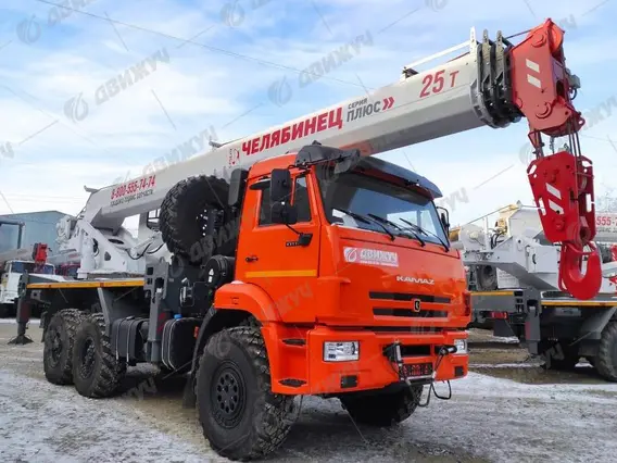 Автокран Челябинец КС-55732-28 на шасси КАМАЗ 43118-50 2026 года новый фото 8