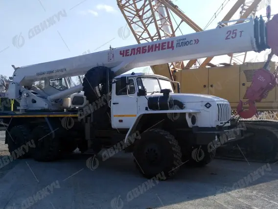 Автокран Челябинец КС-55732-28 на шасси Урал 4320 2026 года новый фото 2