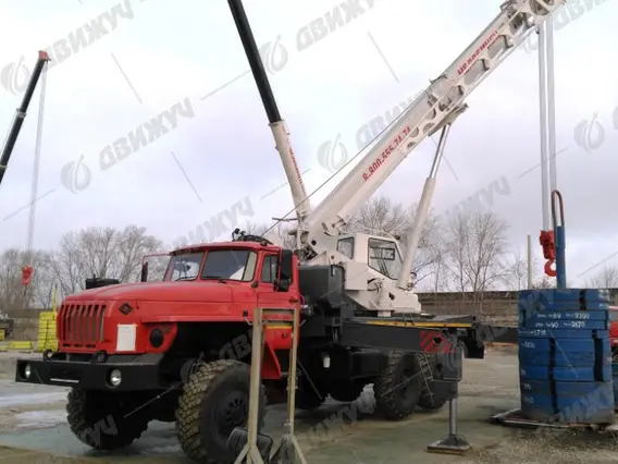 Автокран Челябинец КС-55732-28 на шасси Урал 4320 2026 года новый фото 8