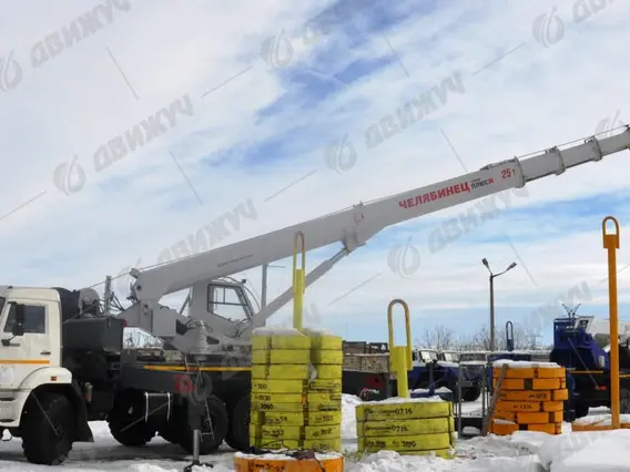 Автокран Челябинец КС-55732-33 на шасси КАМАЗ 43118-50 2026 года новый фото 3
