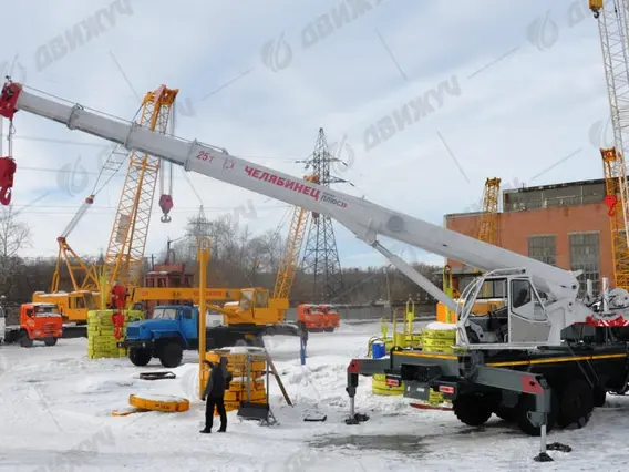 Автокран Челябинец КС-55732-33 на шасси КАМАЗ 43118-50 2026 года новый фото 4