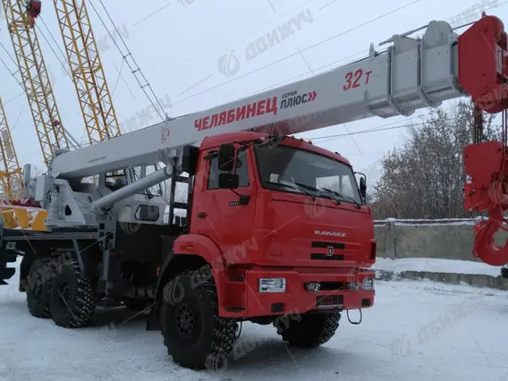 Автокран Челябинец КС-55733-26 на шасси КАМАЗ 43118-50 2026 года новый фото 4