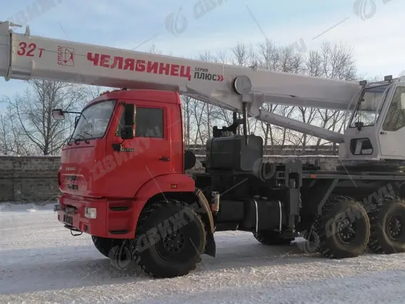 Автокран Челябинец КС-55733-26 на шасси КАМАЗ 43118-50 2026 года новый фото 9