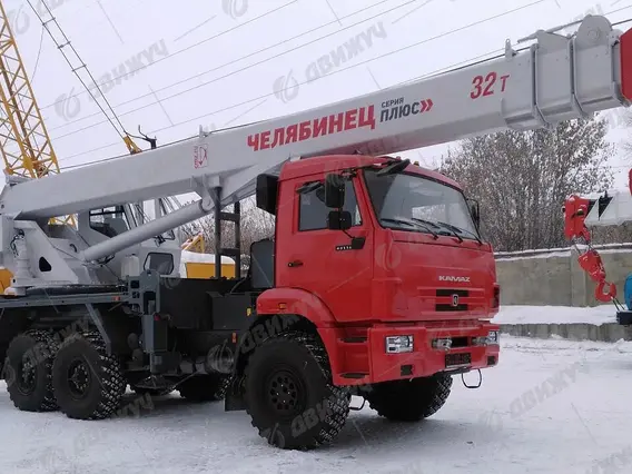 Автокран Челябинец КС-55733-33 на шасси КАМАЗ 43118-50 2026 года новый