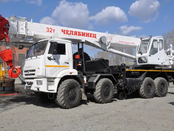 Автокран Челябинец КС-55733-33 на шасси КАМАЗ 63501 (8х8) 2026 года новый