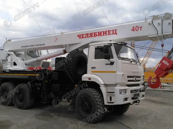 Автокран Челябинец КС-65711-34 на шасси КАМАЗ 65222 (6х6) 2026 года новый фото 4