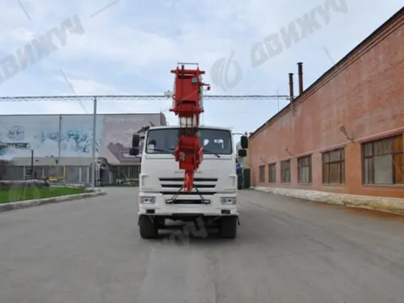 Автокран Челябинец КС-65711М1-34 на шасси КАМАЗ 63501 (8х8) 2026 года новый фото 2