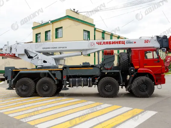 Автокран Челябинец КС-65717-34 на шасси КАМАЗ 6560 (8х8) 2026 года новый