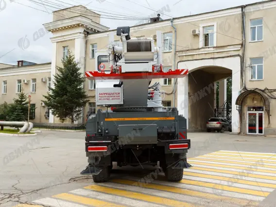Автокран Челябинец КС-65717-34 на шасси КАМАЗ 6560 (8х8) 2026 года новый фото 3