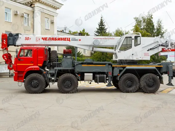 Автокран Челябинец КС-65717-34 на шасси КАМАЗ 6560 (8х8) 2026 года новый фото 5