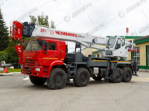Автокран Челябинец КС-65717-34 на шасси КАМАЗ 6560 (8х8) 2026 года новый фото 6
