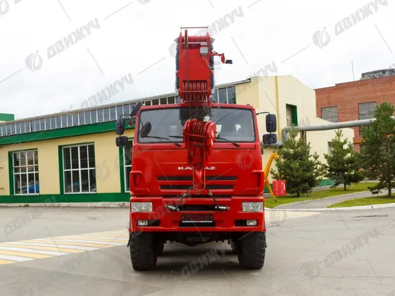 Автокран Челябинец КС-65717-34 на шасси КАМАЗ 6560 (8х8) 2026 года новый фото 7