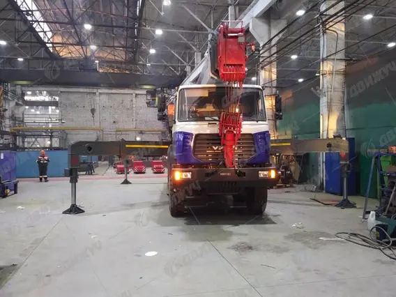 Автокран Челябинец КС-65717-34 на шасси Урал 9593 (8х8) 2026 года новый фото 4