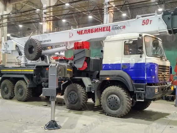 Автокран Челябинец КС-65717-34 на шасси Урал 9593 (8х8) 2026 года новый фото 5