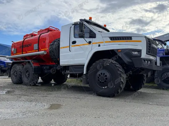 Автотопливозаправщик АТЗ-12/2 Урал NEXT 4320-72Е5 со спальником 2026 года новый фото 2
